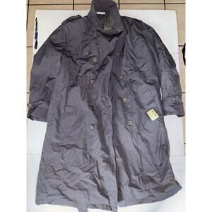 Vintage Martini traveller trench coat L44 gray